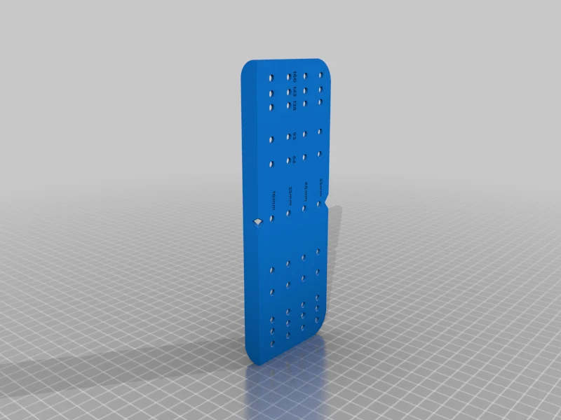 Ikea Bohrschablone / Guide de perçage pour un espacement des trous de 160 mm