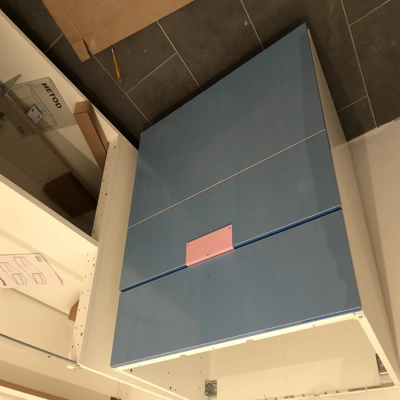 Gabarit de perçage IKEA Fixa pour façade de tiroir RINGHULT et poignée ORRNÄS