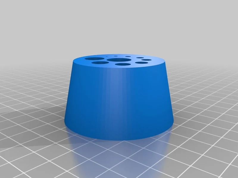 Guide de perçage pour des trous précis à 90 degrés de 1 à 12 mm