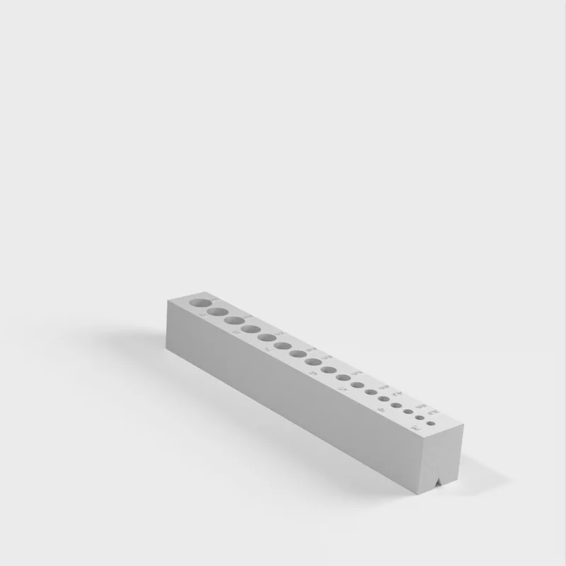 Guide de perçage tout-en-un de 3 mm à 9,5 mm