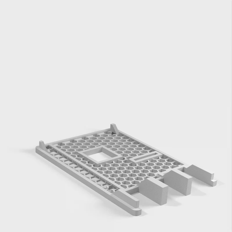 Housse en filet pour Raspberry Pi 2 avec trou pour le dissipateur thermique