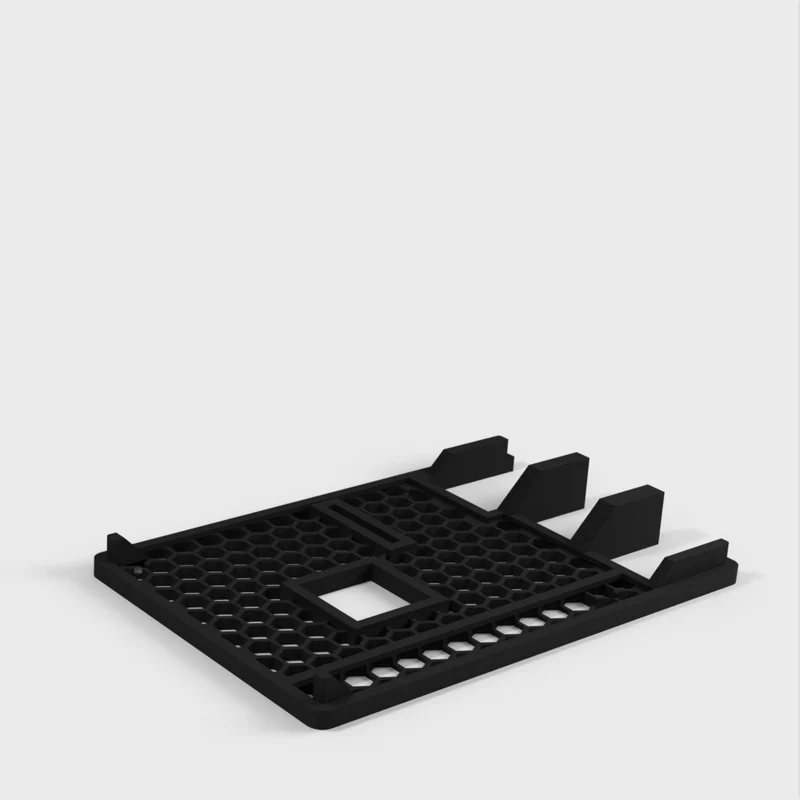 Housse en filet pour Raspberry Pi 2 avec trou pour le dissipateur thermique