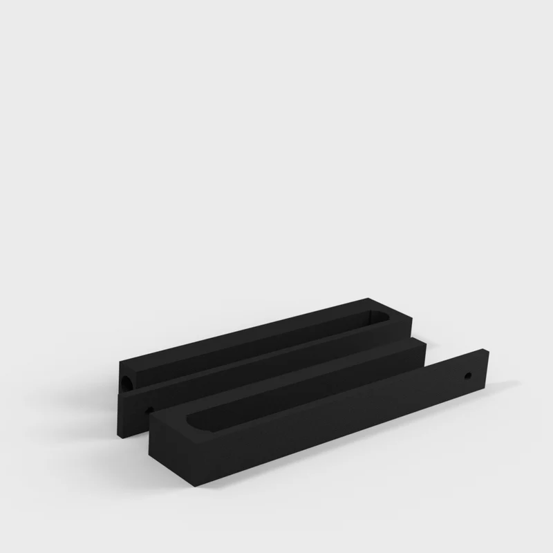 Support de clavier à monter sur une table basse