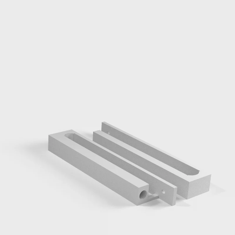Support de clavier à monter sur une table basse