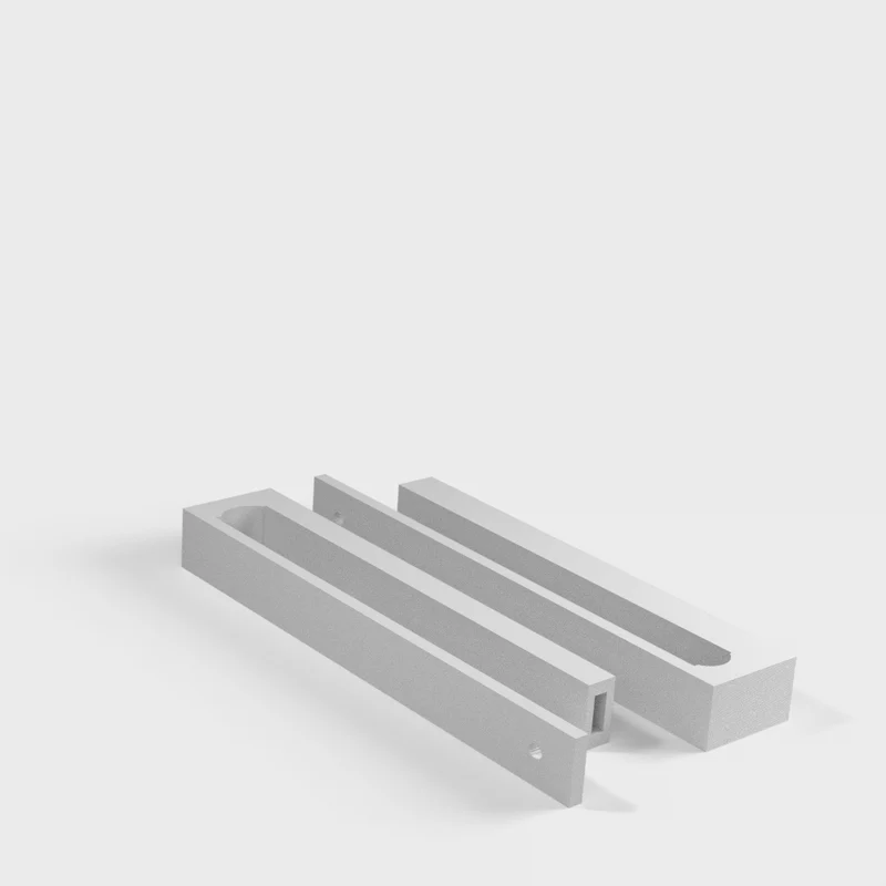 Support de clavier à monter sur une table basse
