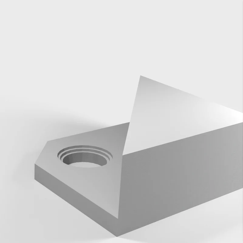 Montage simple du miroir pour le coin