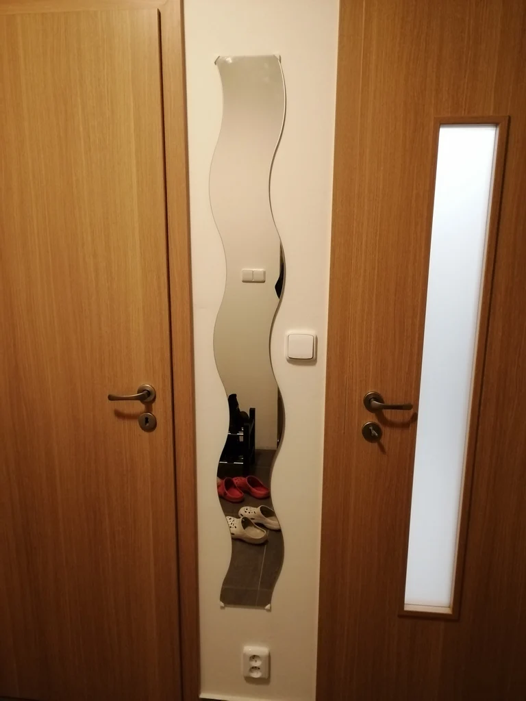 Montage simple du miroir pour le coin