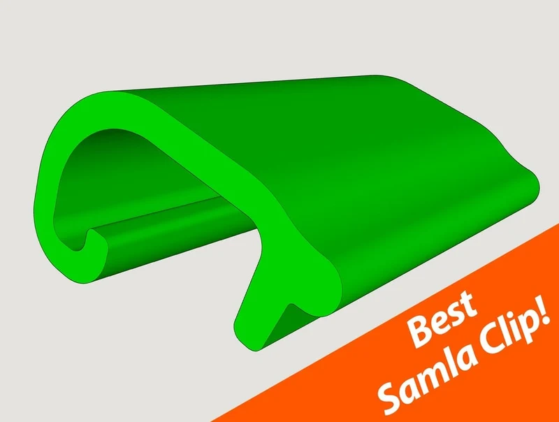 Clips de verrouillage pour boîte IKEA Samla - Paquet de 4 (5,11,22,45,65 litres)