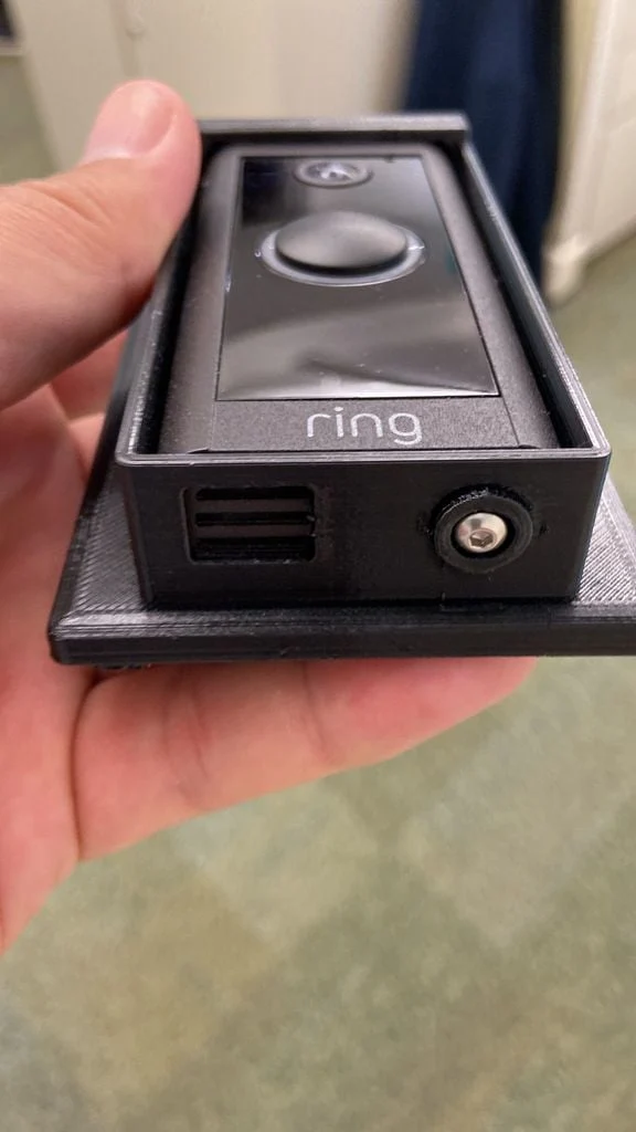 Adaptateur de montage pour sonnette filaire Ring pour boîtier de commutation standard