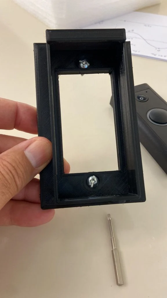 Adaptateur de montage pour sonnette filaire Ring pour boîtier de commutation standard