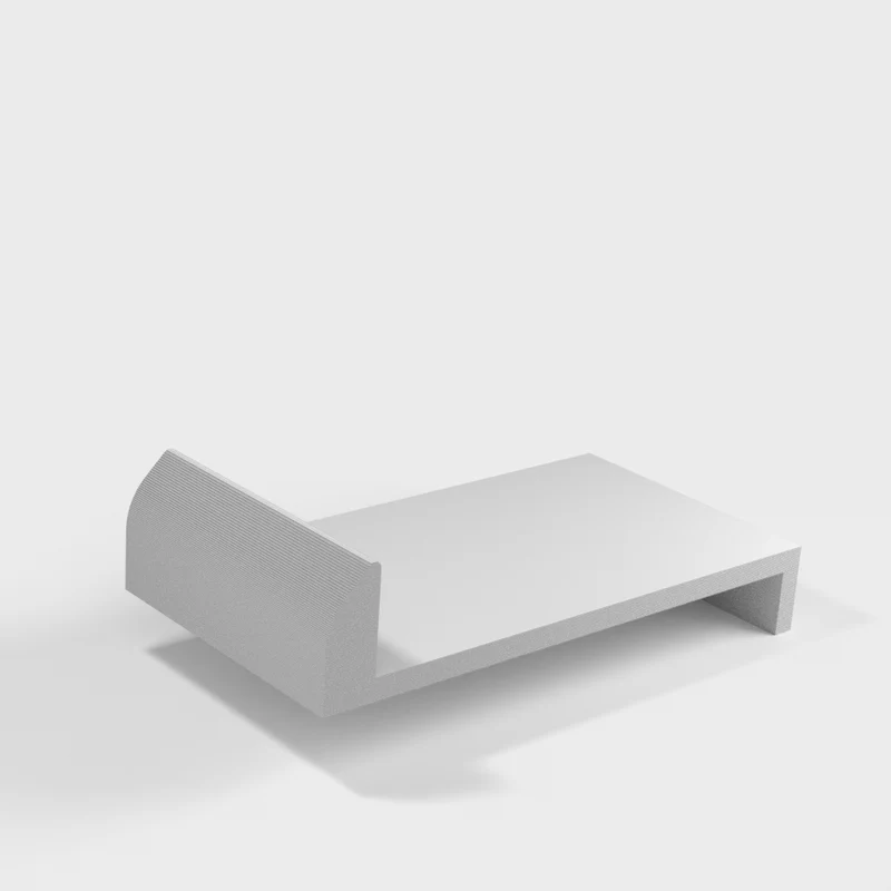 Support vertical super simple pour ordinateur portable pour bureau / mur