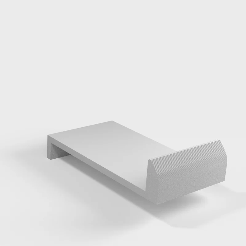Support vertical super simple pour ordinateur portable pour bureau / mur