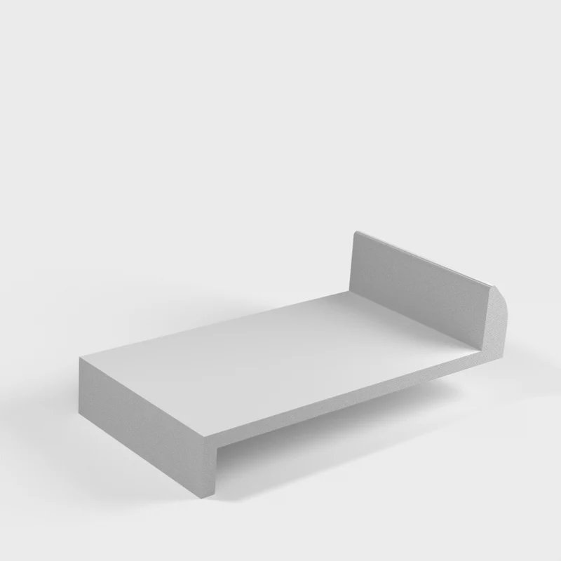 Support vertical super simple pour ordinateur portable pour bureau / mur