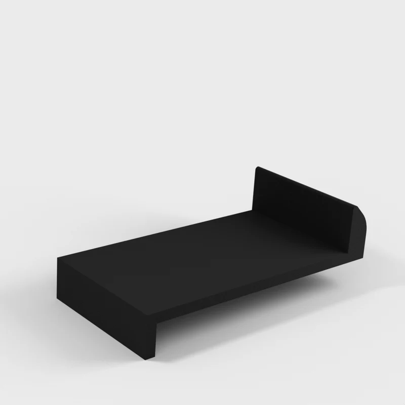 Support vertical super simple pour ordinateur portable pour bureau / mur