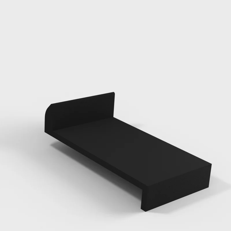 Support vertical super simple pour ordinateur portable pour bureau / mur