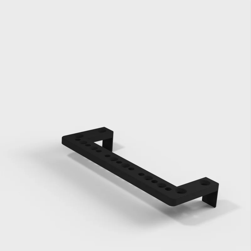 Rack rail Ikea Lack 3U