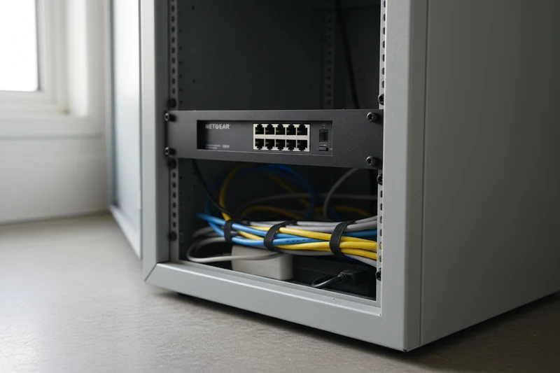 Montage en rack pour commutateur Netgear GS108