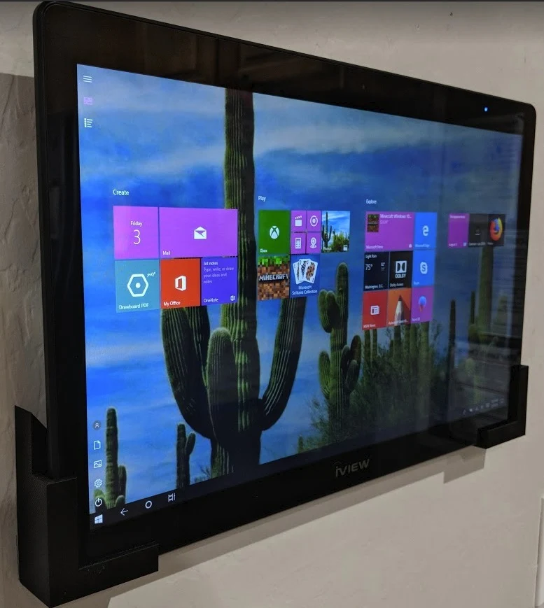 Support mural adaptable pour tablettes