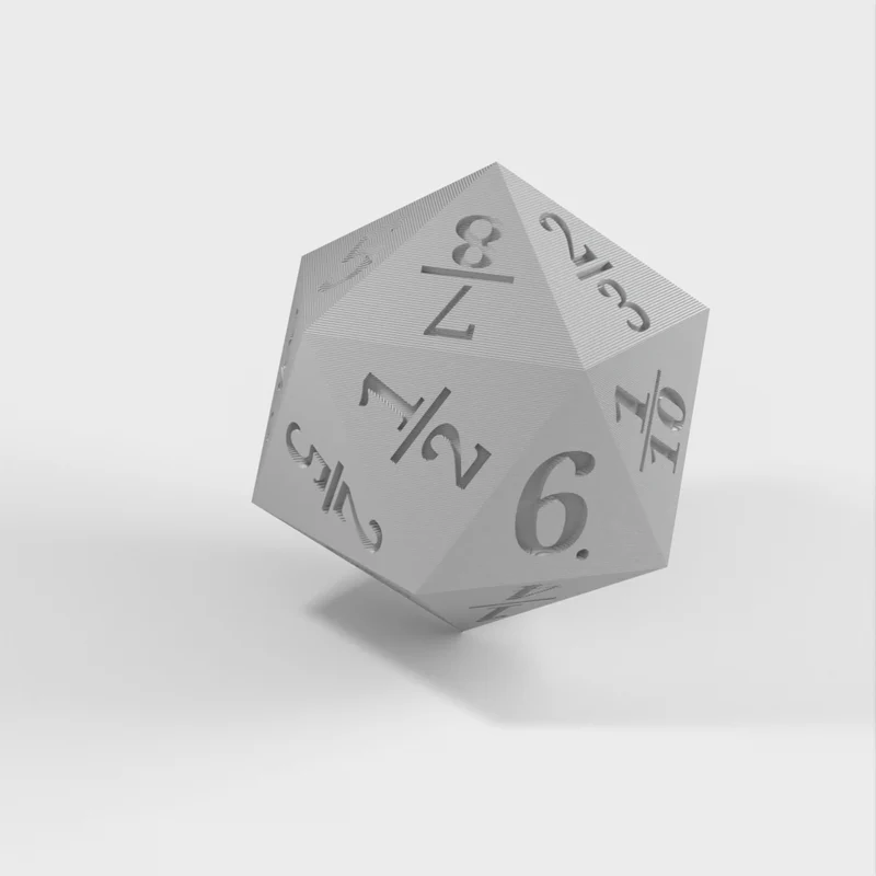 Fractions et opérations arithmétiques Cubes pour exercices de mathématiques