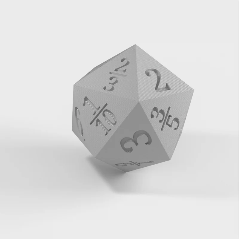 Fractions et opérations arithmétiques Cubes pour exercices de mathématiques
