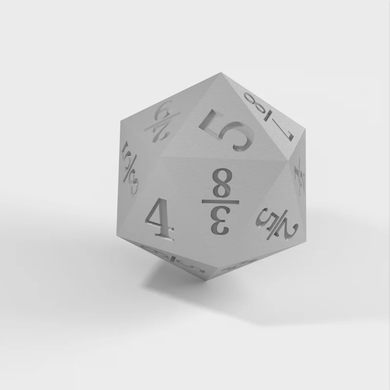 Fractions et opérations arithmétiques Cubes pour exercices de mathématiques