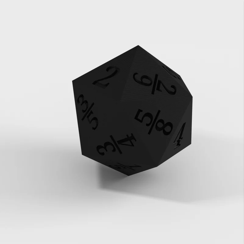 Fractions et opérations arithmétiques Cubes pour exercices de mathématiques