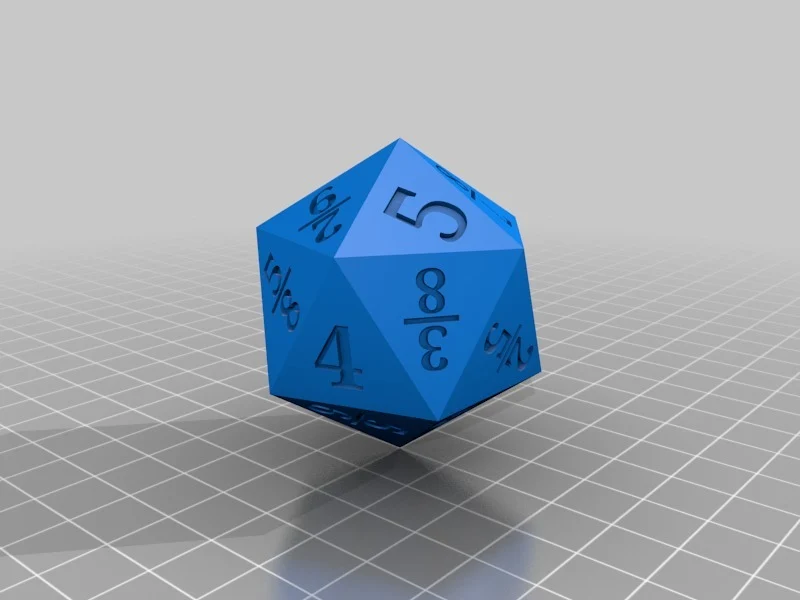 Fractions et opérations arithmétiques Cubes pour exercices de mathématiques