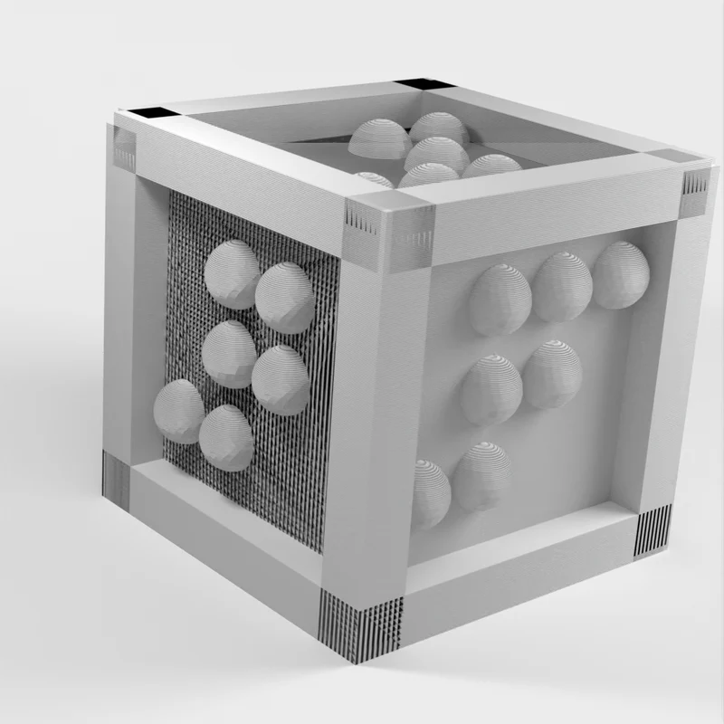 Dés en braille pour les personnes malvoyantes