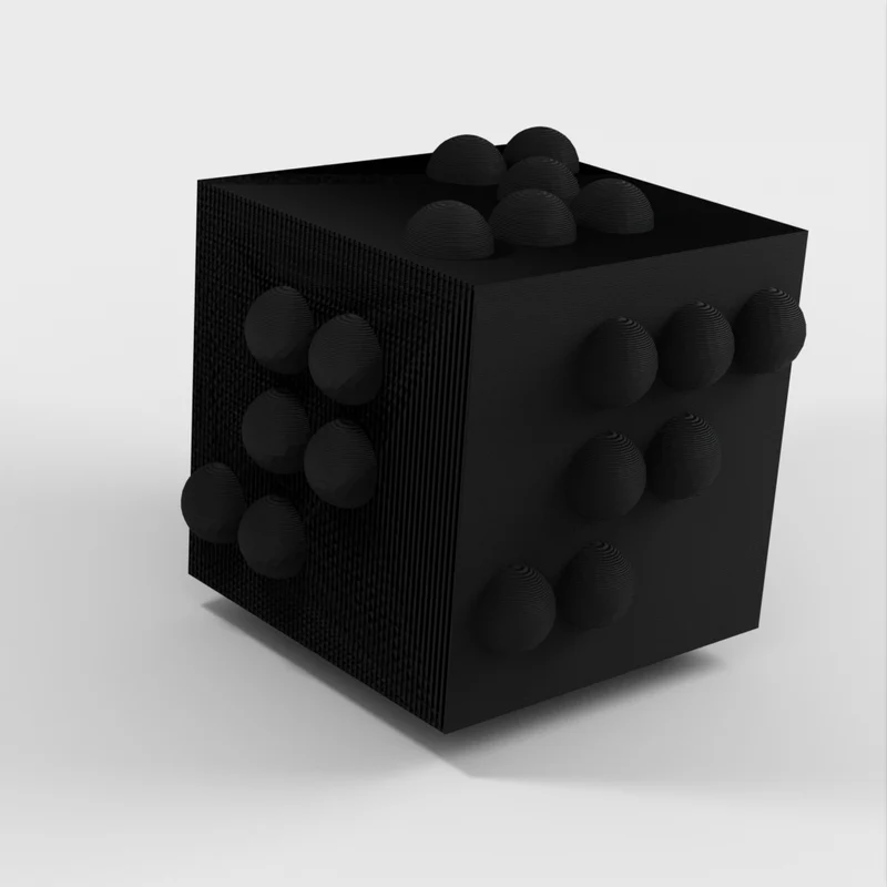 Dés en braille pour les personnes malvoyantes