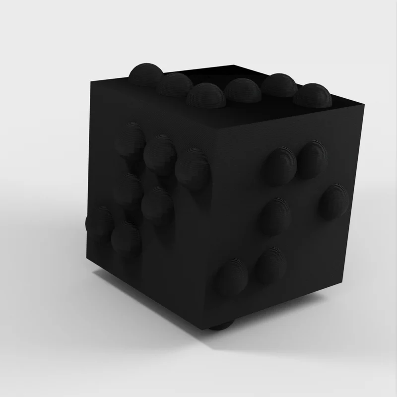 Dés en braille pour les personnes malvoyantes