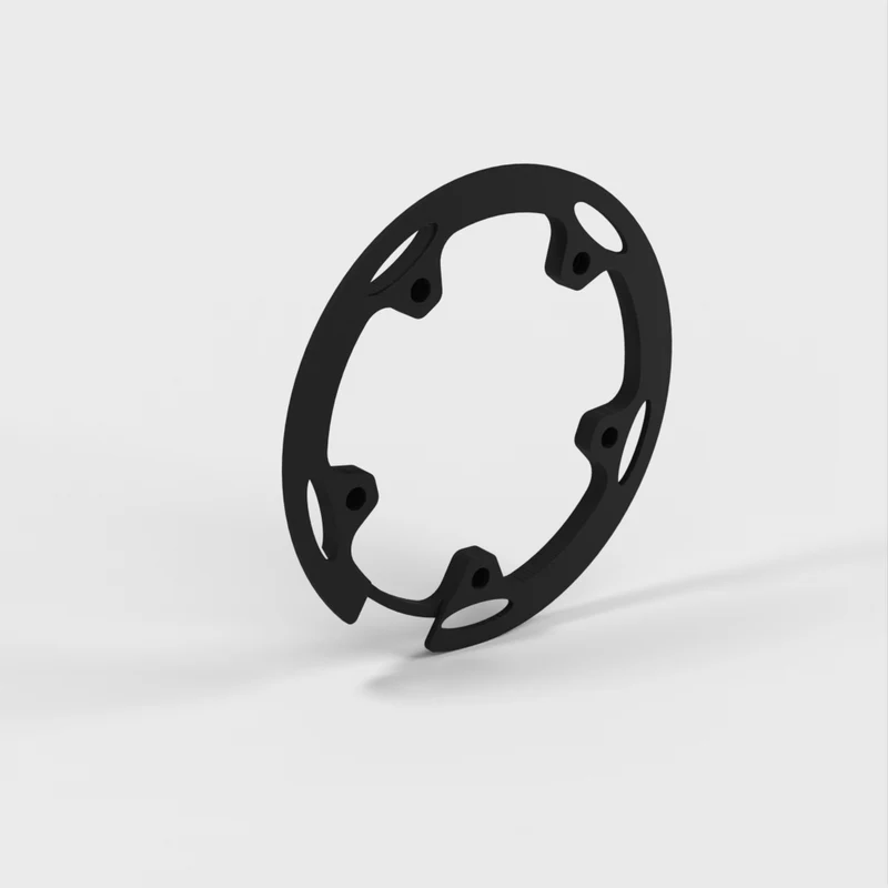 Garde-chaîne de vélo - 185 mm de diamètre avec 5 trous de montage