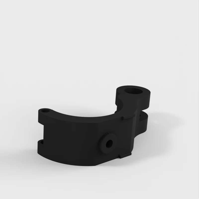 Support de lumière de vélo Degbit pour guidon de 32 mm