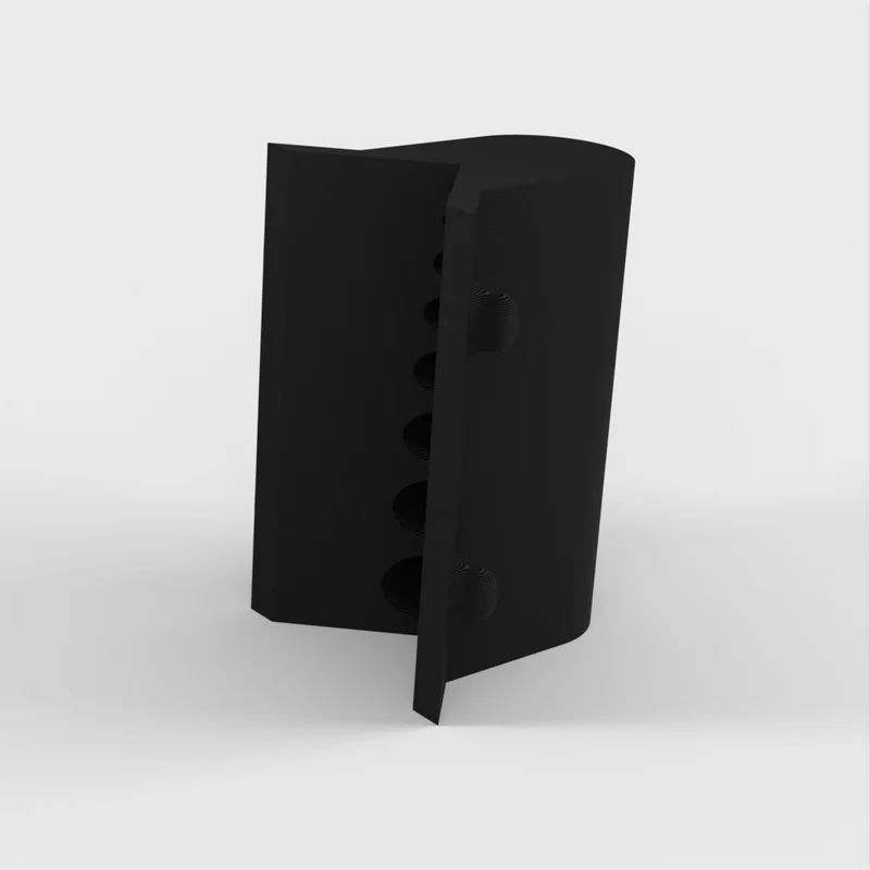 Guide de perçage pour tubes avec support pour forets de 1 à 8 mm