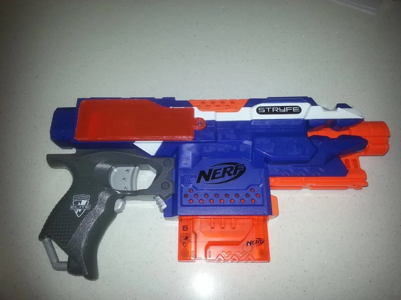 Couvercle de batterie modifié Nerf Stryfe 9V
