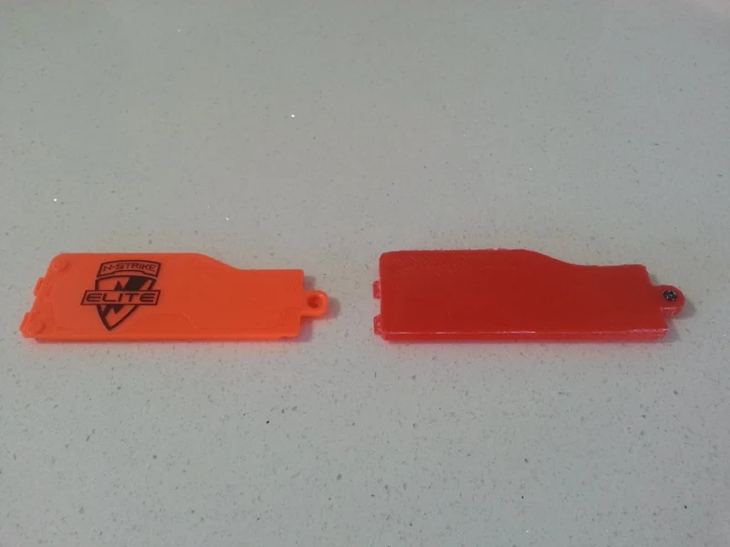 Couvercle de batterie modifié Nerf Stryfe 9V