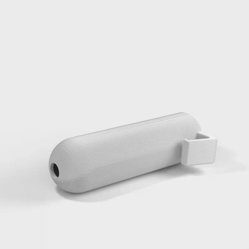 Porte-brosse à dents pratique pour cabine de douche avec séchage à l'air et évacuation