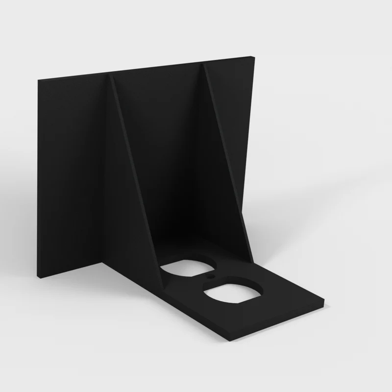 Étagère de prise et station de recharge pour téléphone et Echo Show
