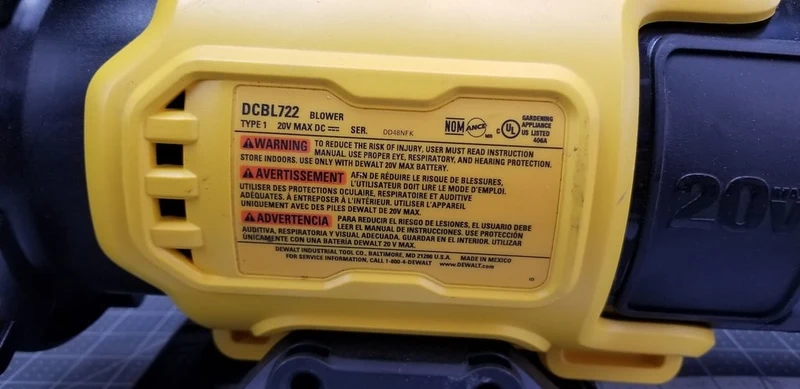 Dewalt 20V Leaf Blower Concentrator Buse