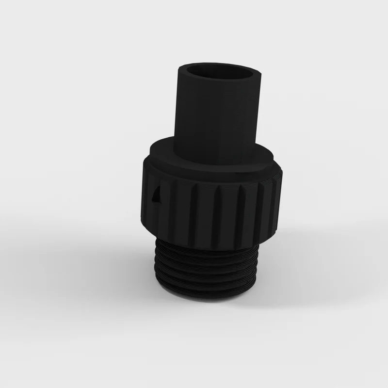 Pièce de raccordement de tuyau pour baril d'eau de pluie