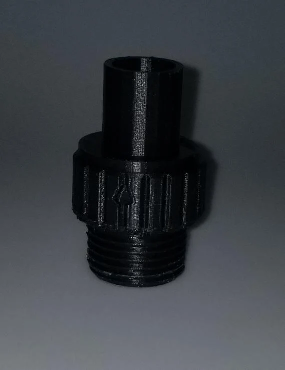 Pièce de raccordement de tuyau pour baril d'eau de pluie