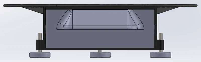 Héliport / Piste / Support pour Hélicoptère RC et Drone avec Rangement d'Accessoires