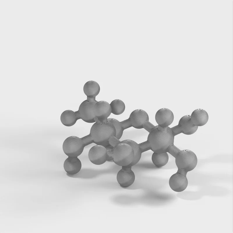 Modélisation moléculaire du glucose à l'échelle atomique