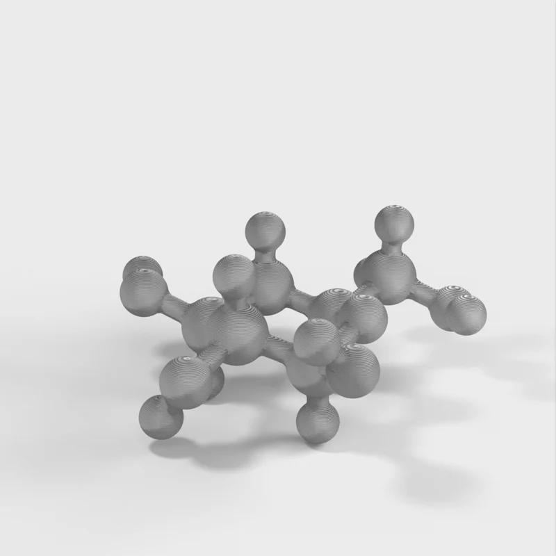 Modélisation moléculaire du glucose à l'échelle atomique