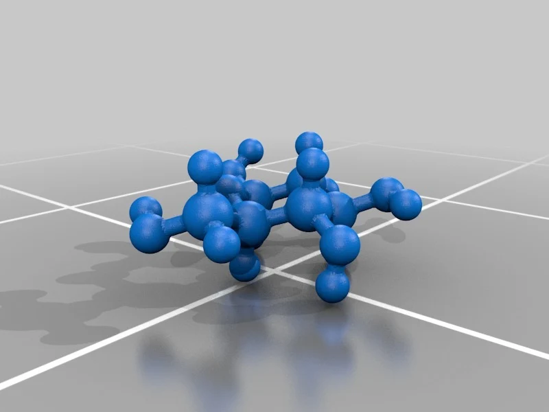 Modélisation moléculaire du glucose à l'échelle atomique