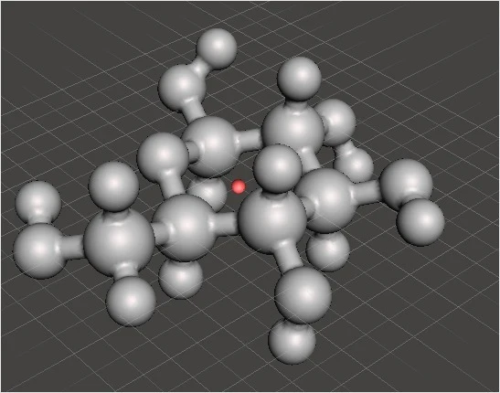Modélisation moléculaire du glucose à l'échelle atomique