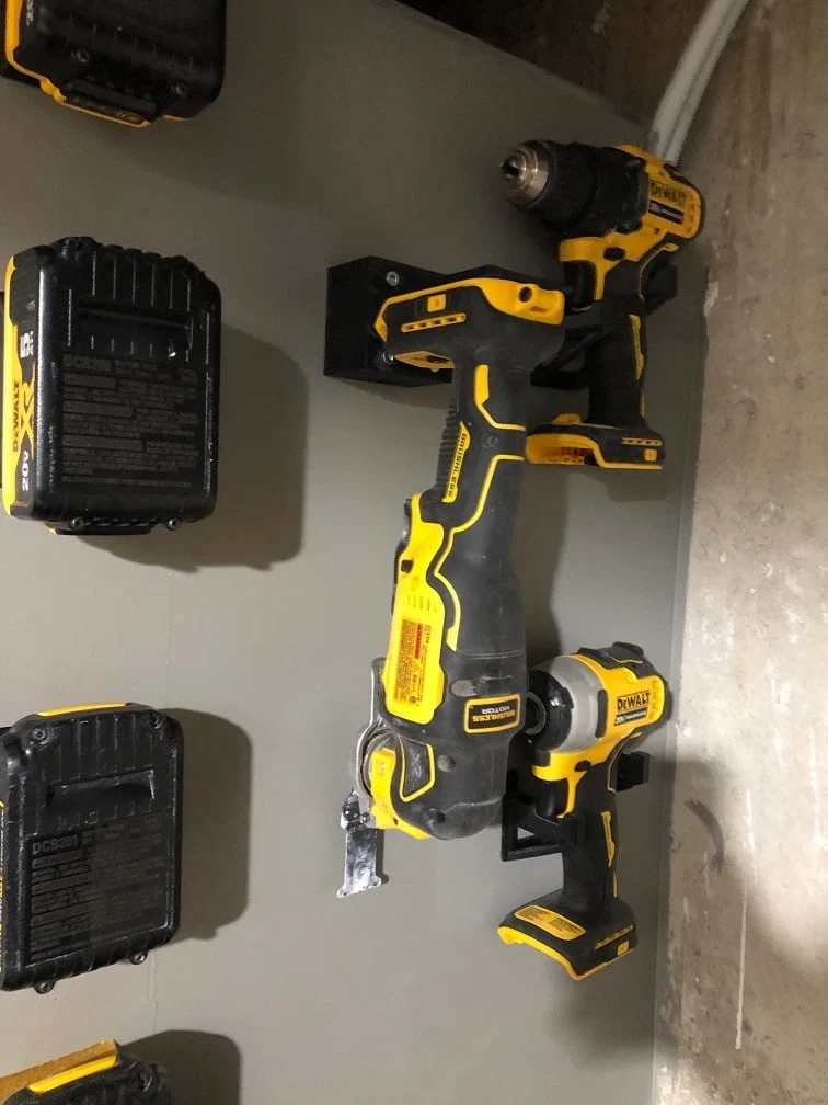 Support mural pour outil Dewalt 20V