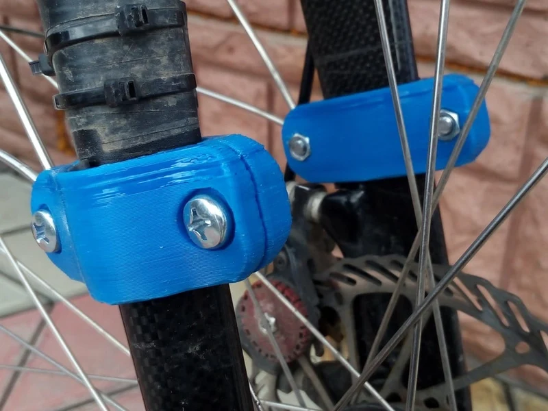 Support de garde-boue complet pour fourche en carbone pour vélo VTT 29er