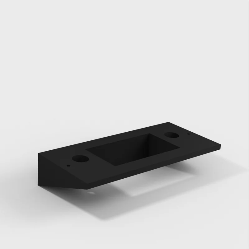 Support mural filaire pour sonnette Ring avec inclinaison de 20 degrés