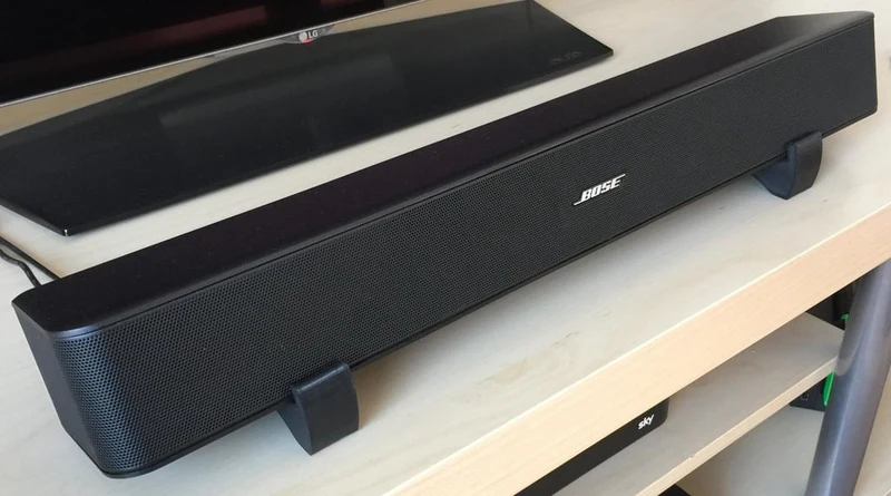 Représente une barre de son Bose Solo 5