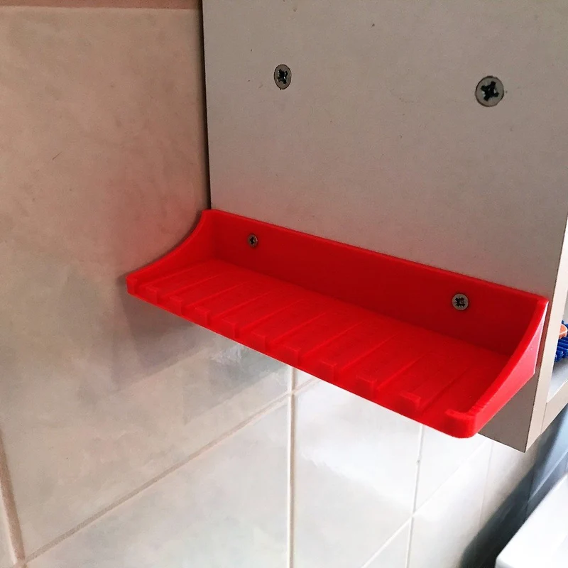 Étagère de salle de bain murale